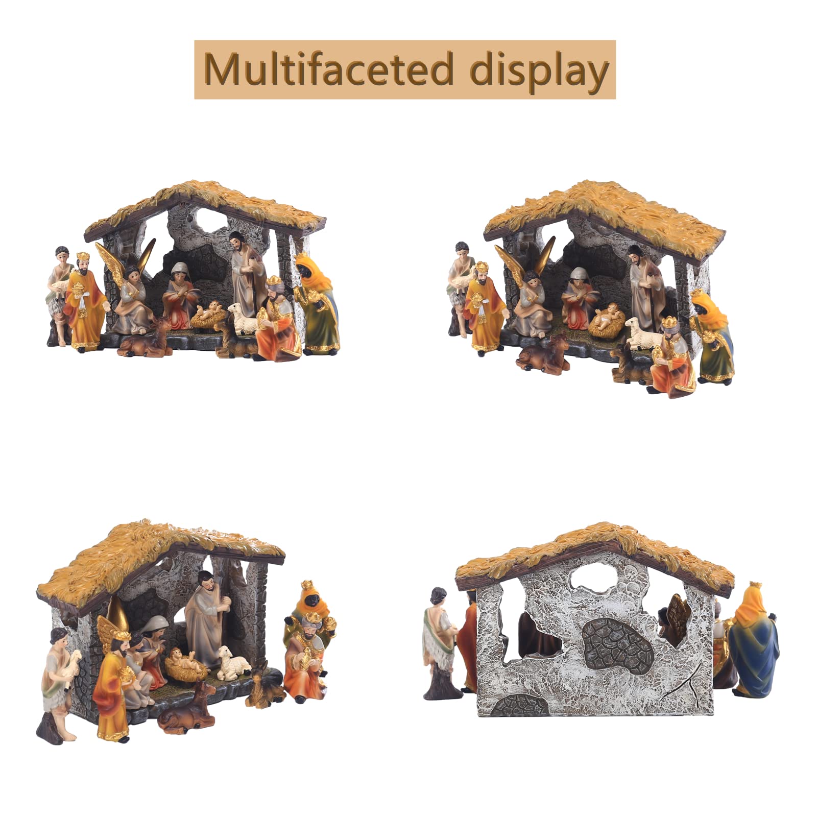Nativity Sets for Christmas Indoor Christmas Nativity Sets Manger Sets