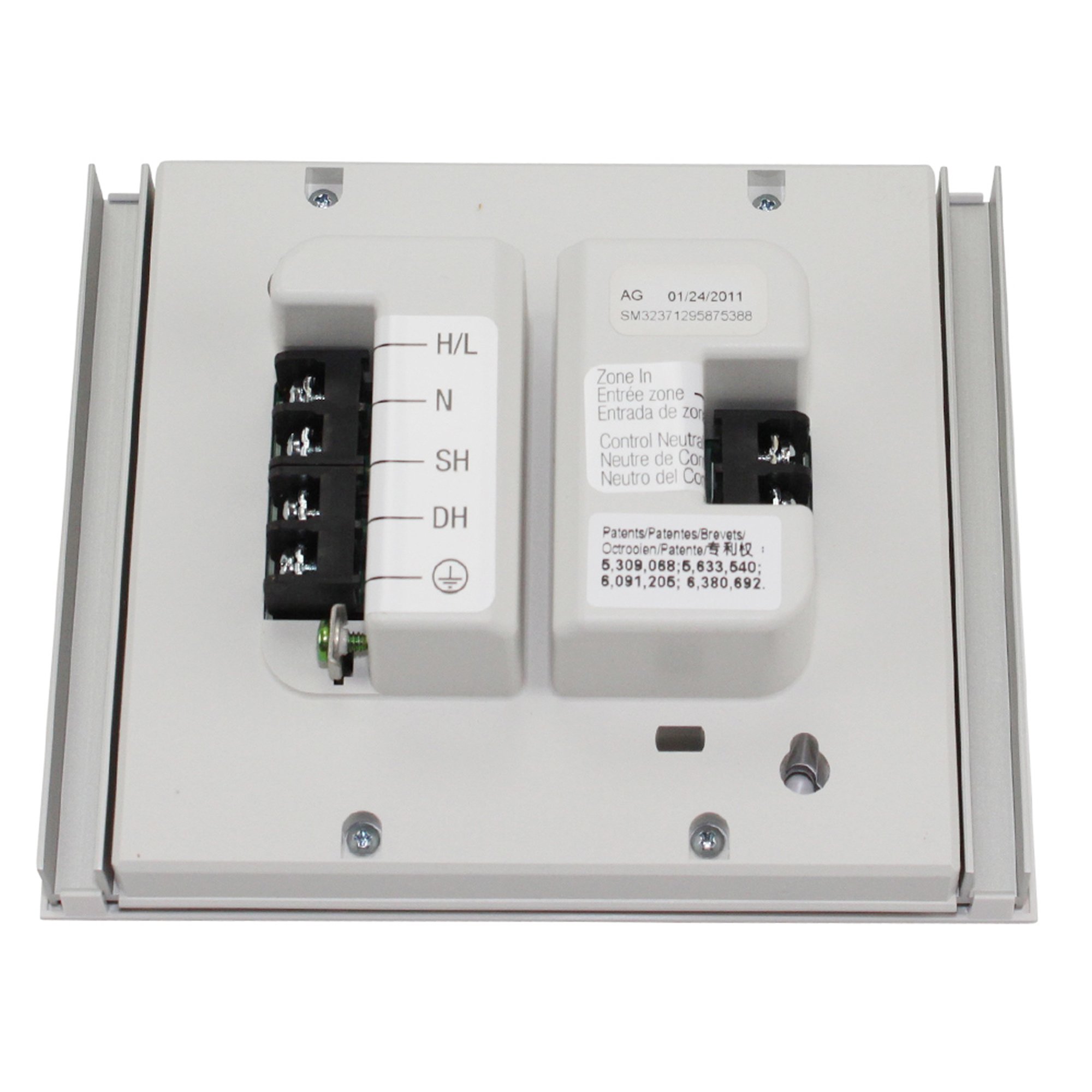 Lutron Graphics Eye PHPM-3F-120-WH - Módulo De Potencia Para Control De Iluminación, Color Blanco