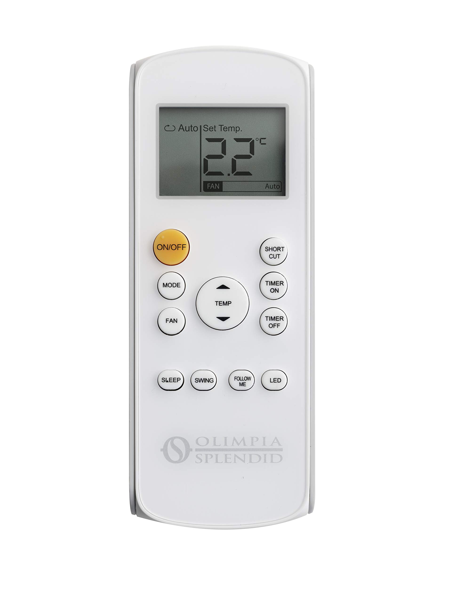 Olimpia Splendid 02143 Dolceclima Air Pro, WiFi Climatizzatore Portatile, 10000 BTU/h max,Wi-Fi Integrato, 2.5 kW, Natural Gas R290, Bianco (Ricondizionato)