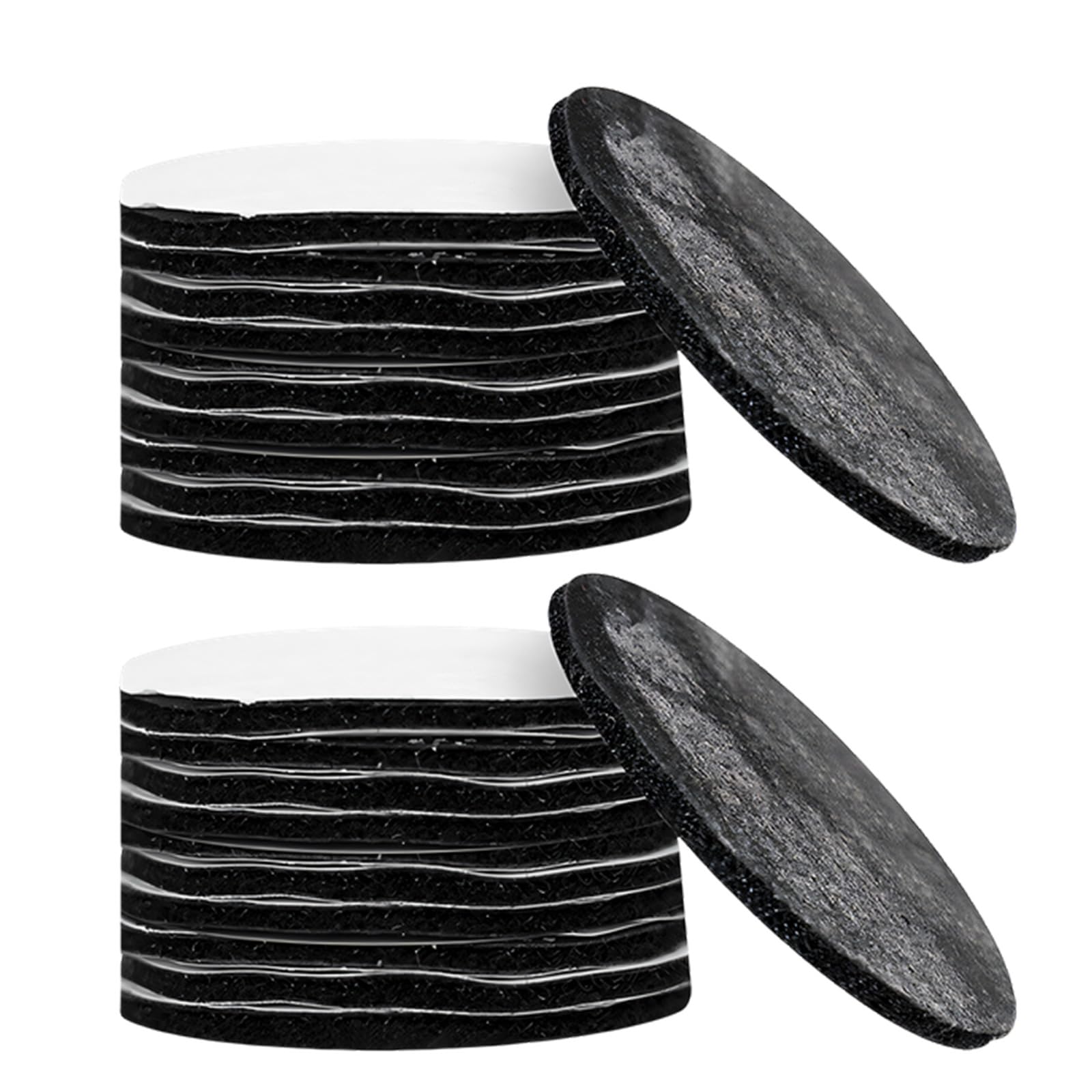 Zxfdsfdbnm 10 Strong Grip Adhesive Round Sticky Patches Hook and Loop Fasteners for Securing Furniture Cover and Decorative Fabrics Adhesive Hook and Loop Tape