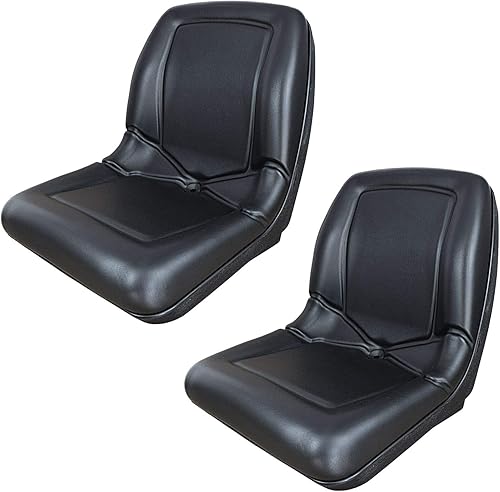 TRAC SEATS (2 asientos) Dos asientos negros con respaldo alto para vehículo utilitario Artic Cat Prowler 550 650 700 1000 (1506-925) UTV