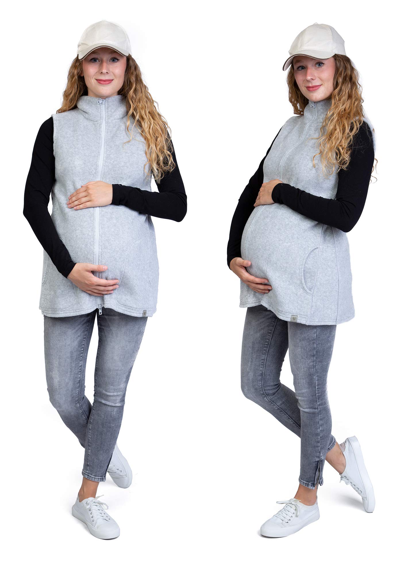 Viva la Mama - Trageweste aus Fleece, Winter Zusatzweste für Tragejacken - RERIK