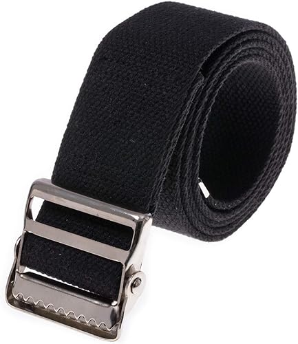 Vista 8 de COW&COW Cinturón de transferencia y marcha de 72 pulgadas con hebilla de metal, ayuda de transferencia para caminar y de pie para cuidador, Arco iris