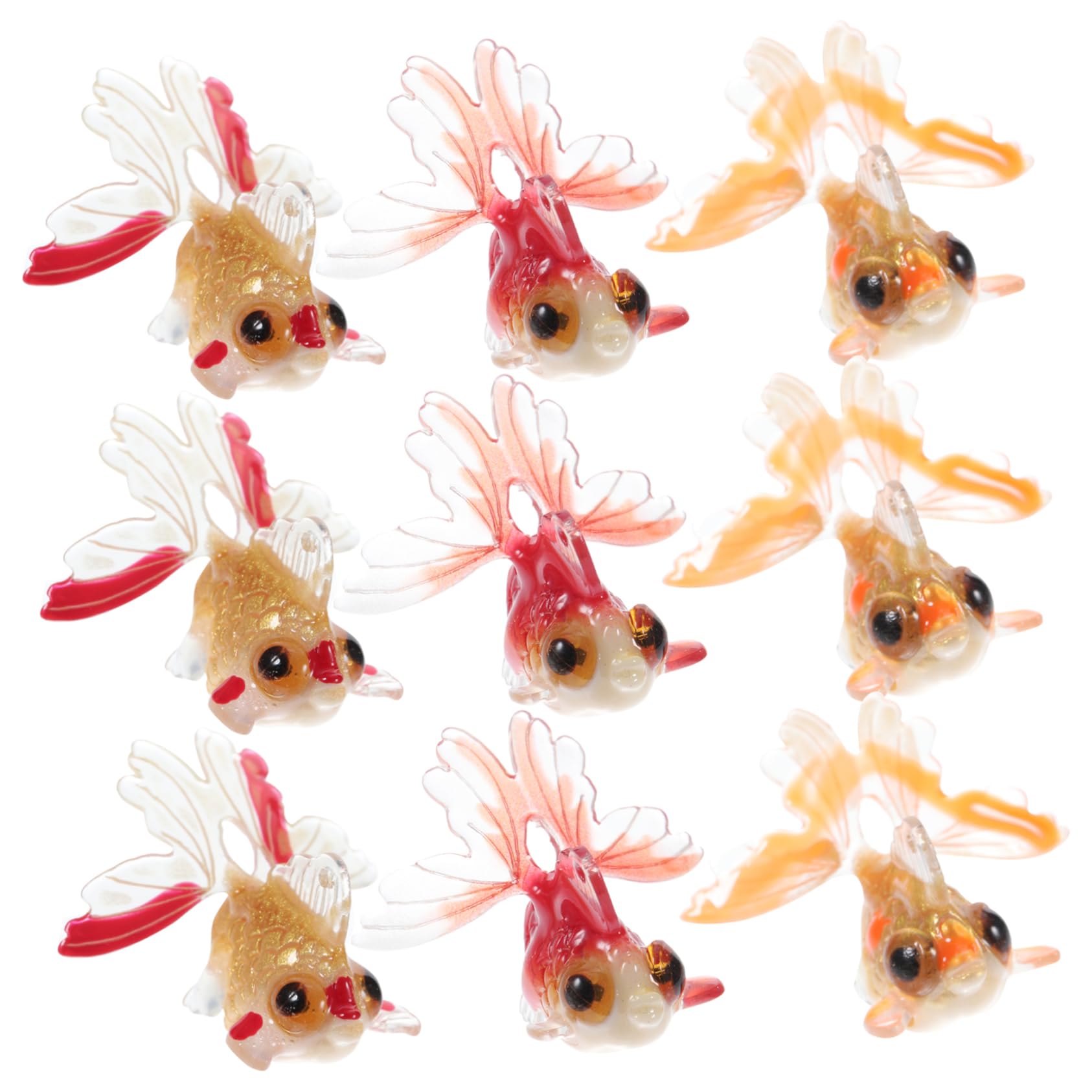 Lurrose Lot De 4 Breloques Uniques En Forme De Poisson Pour La Fabrication De Bijoux Boucles Doreilles Colliers 12 Pièces X 4