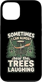 Funny Disc Golf Trees Laughing Case for iPhone 13