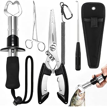 Fishing Pliers Stainless Steel Fishing Pliers Set Hook Remover Fishing