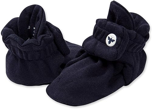 Burt's Bees Baby Botines unisex de algodón orgánico para recién nacidos