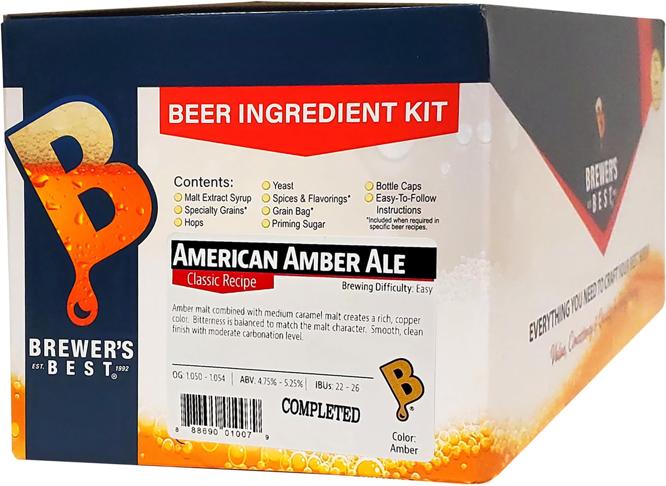 American Amber Homebrew Beer Ingredient Kit