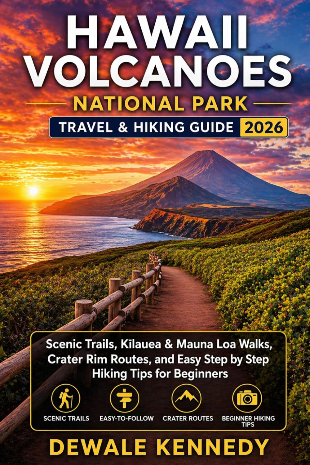 HAWAII VOLCANOES NATIONAL PARK TRAVEL & HIKING GUIDE 2026: Scenic Trails, Kīlauea & Mauna Loa Walks, Crater Rim Routes, and Easy Step by Step Hiking ... Beginners (THE EXPLORER'S TRAIL GUIDE SERIES)