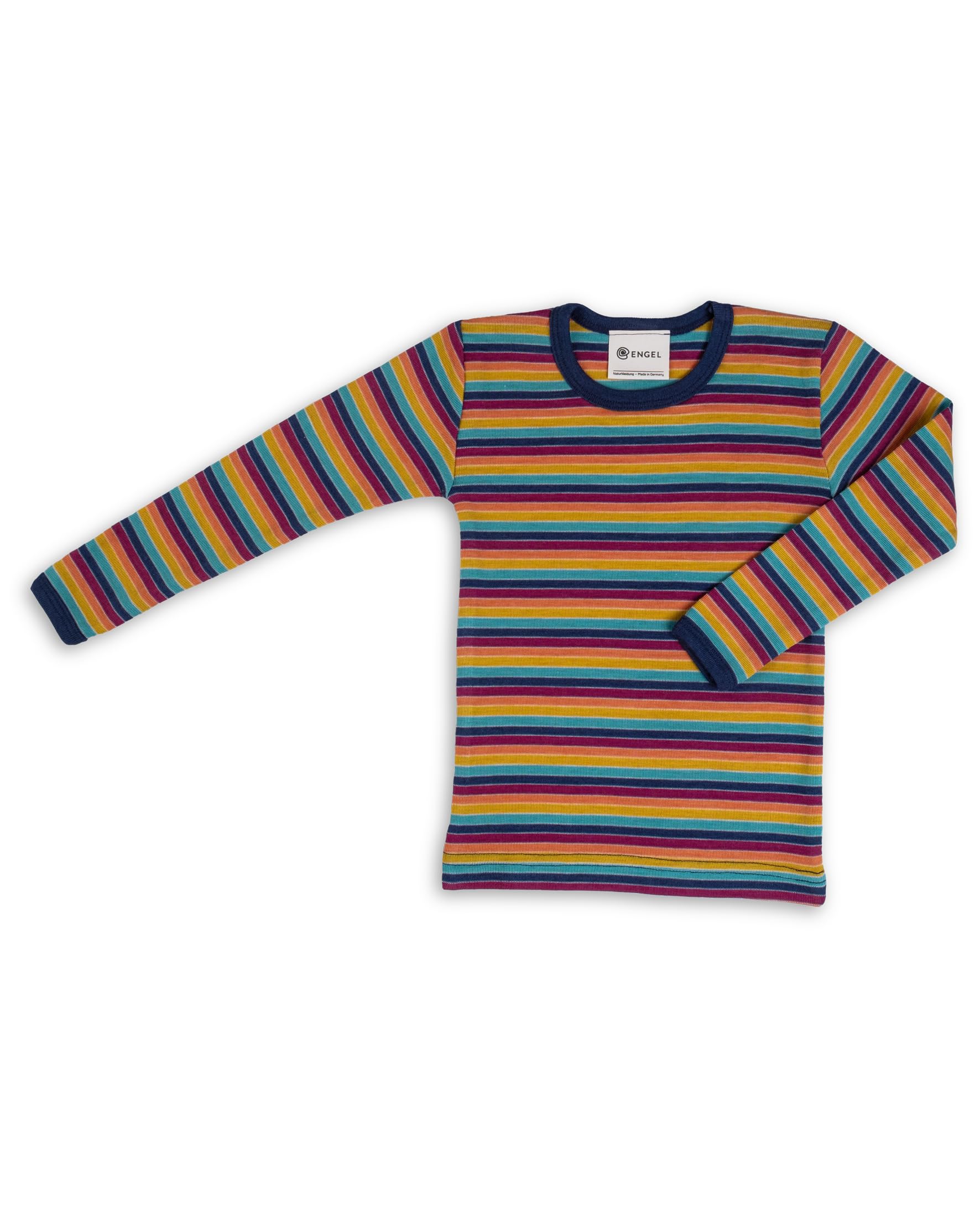 Engel, Children's Long-Sleeved Wool Silk Vest Size 92-176 6 Colours, multi-coloured, 164