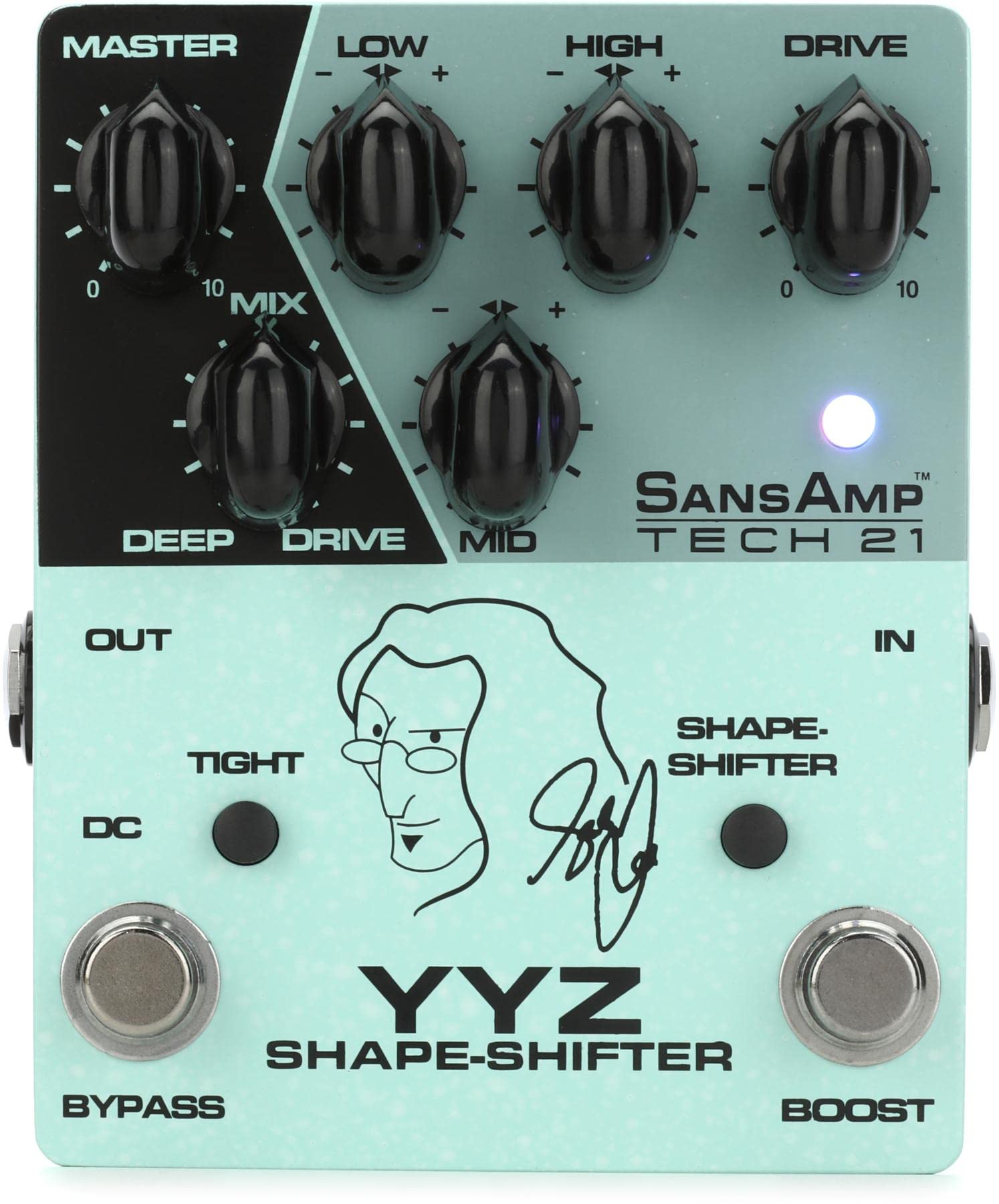 Amazon.com: Tech 21 YYZ Geddy Lee Shape-shifter Signature SansAmp