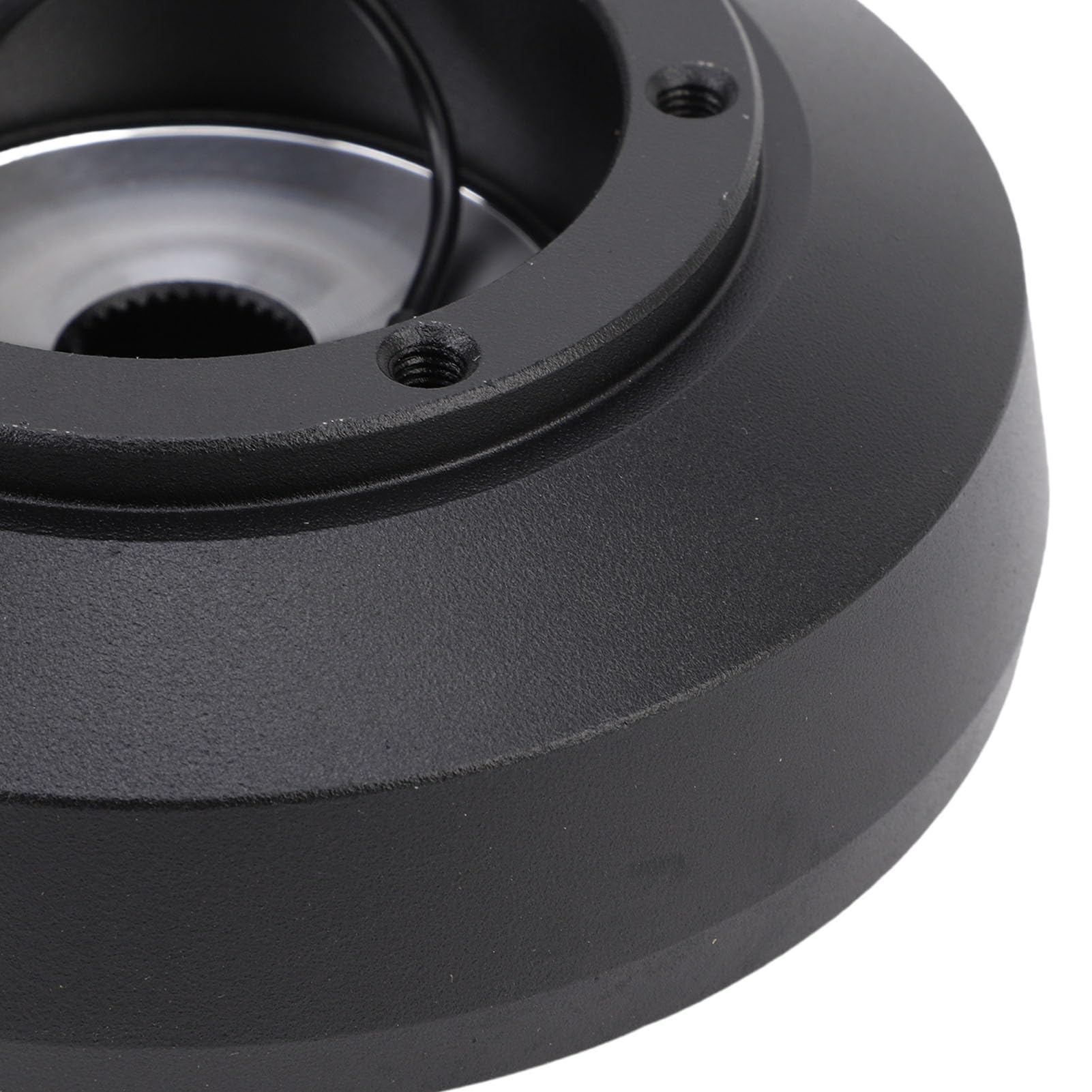 Adattatore per Corto Volante, Rivestimento in Alluminio Nero Ad Alta Resistenza Realizzato con Precisione per un Migliore Controllo della Risposta dello Sterzo, con Camioncini