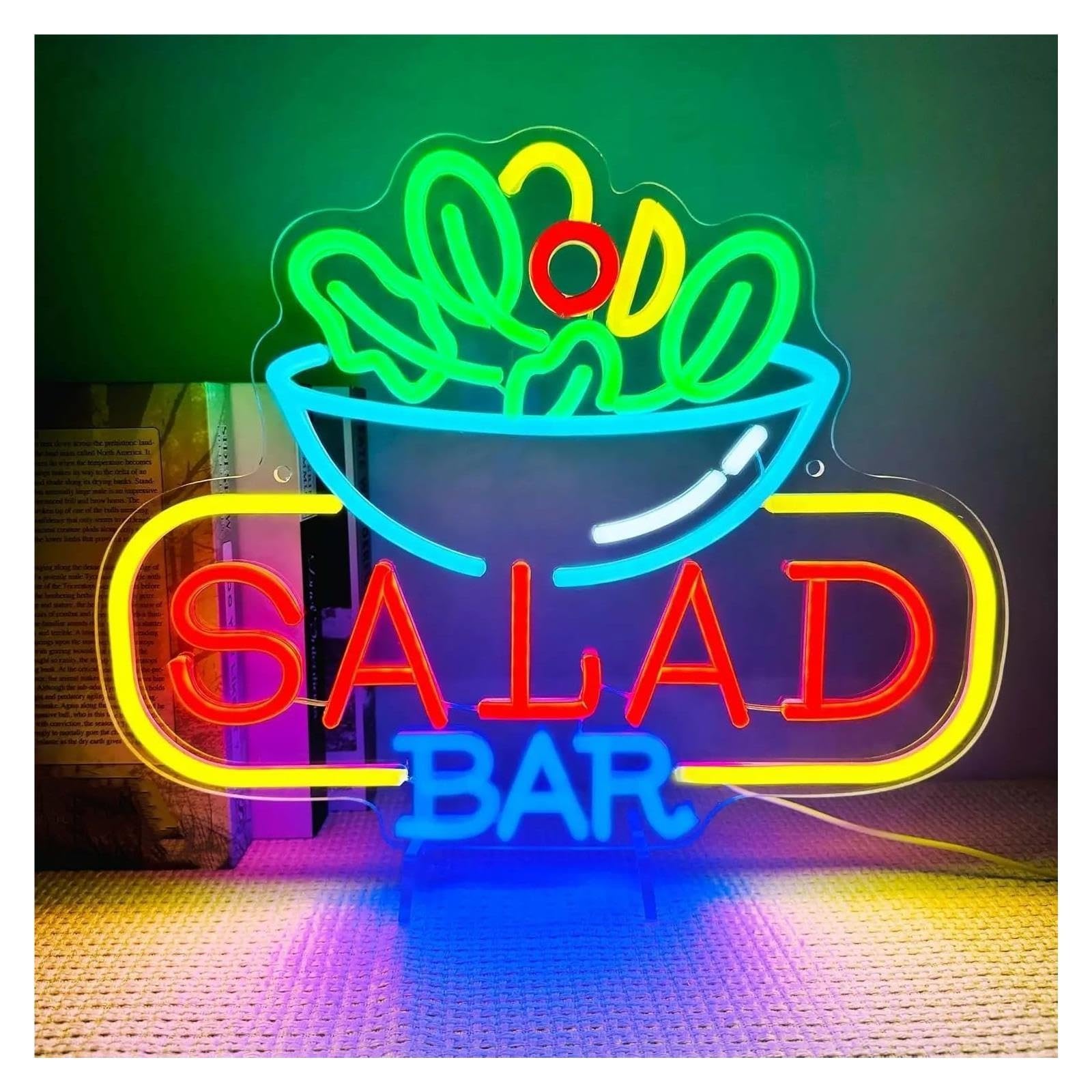 Insegna al Neon Insegna Al Neon "Salad Bar"