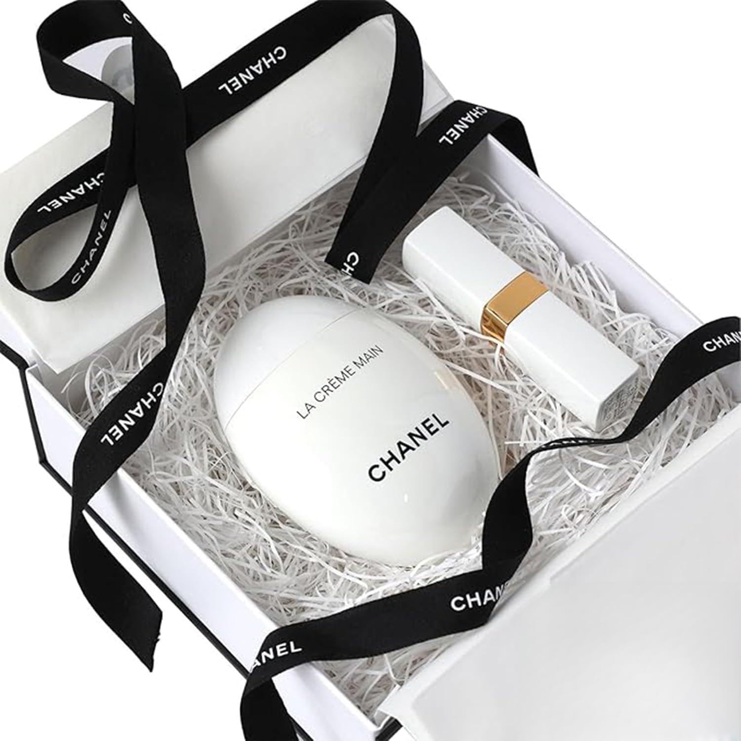 シャネル　ハンドクリーム×2 リップクリーム×1 Amazon.co.jp: [名入れ対応/ラッピング済] CHANEL シャネル ラ