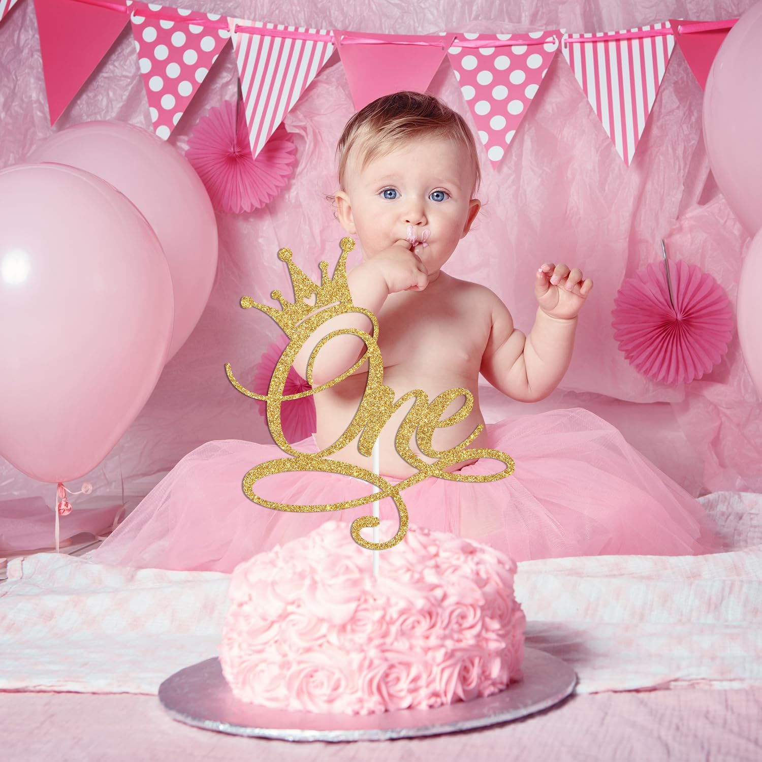 Decoración Para Tartas Para Primer Cumpleaños, Decoración
