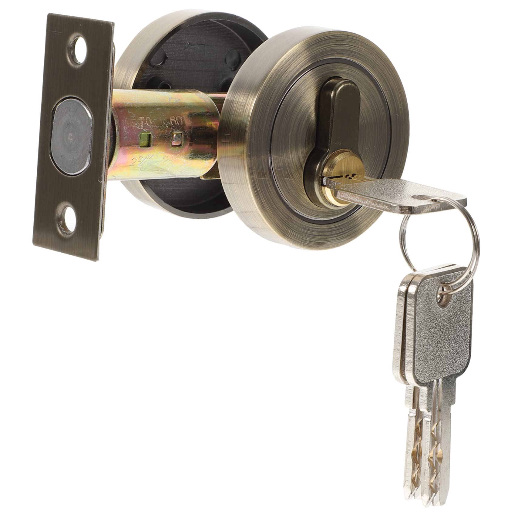 Serrure de porte intérieure en alliage de zinc offrant une sécurité durable et discrète
