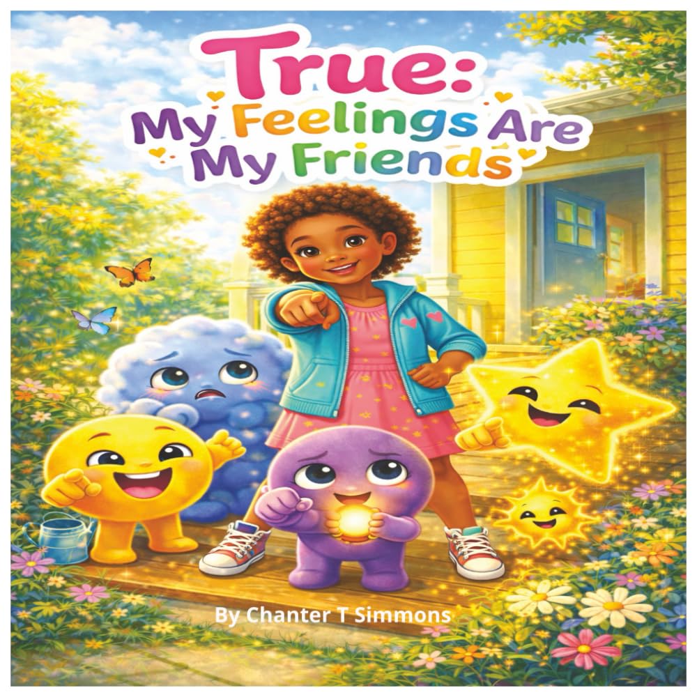 True: My Feelings Are My Friends: A Story of Emotional Safety, Journal & Coloring Workbook for Little Girls (The True Series)
