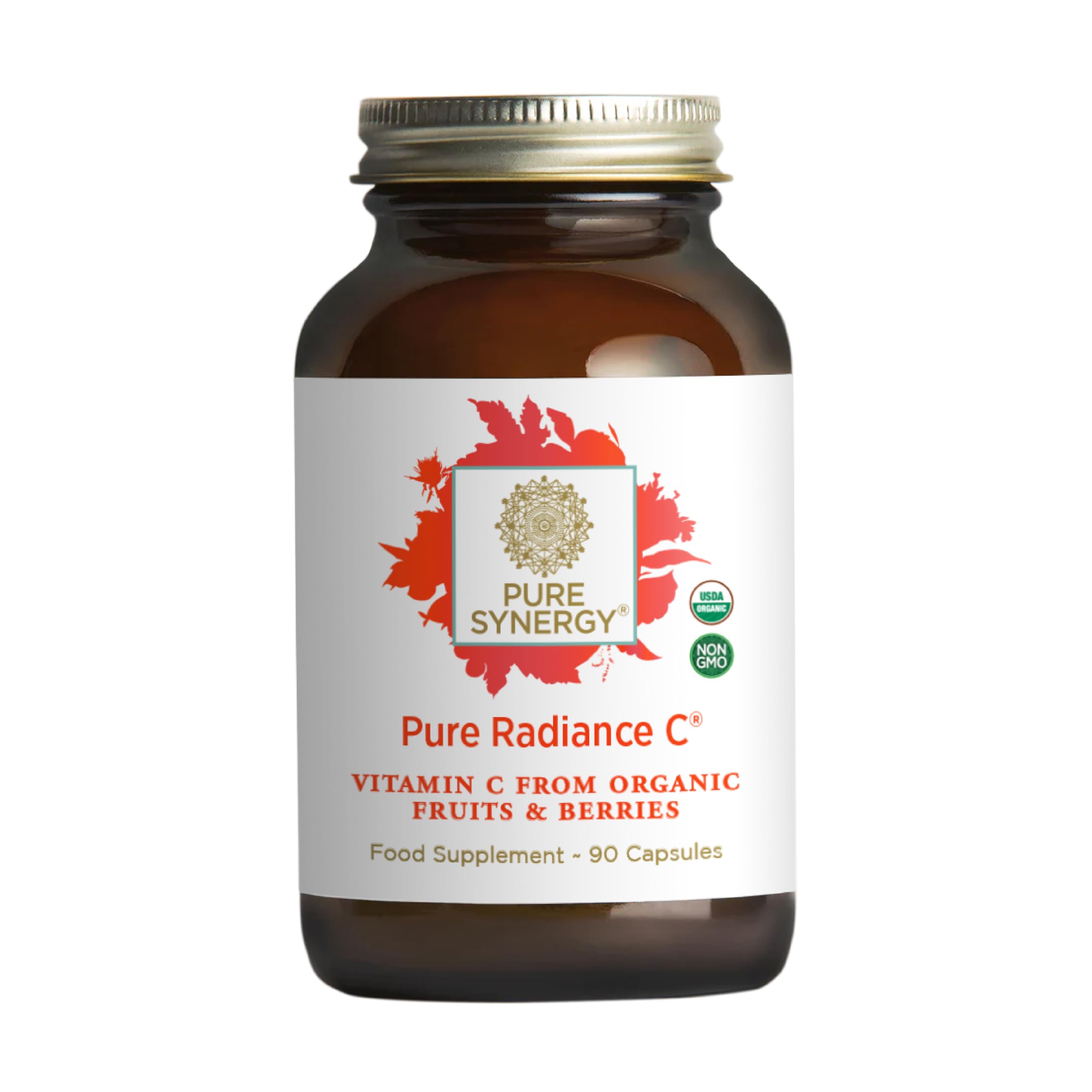 Pure Synergy Pure Radiance C Organic Vitamin C Capsules (90 Capsules) — Amazon image 4