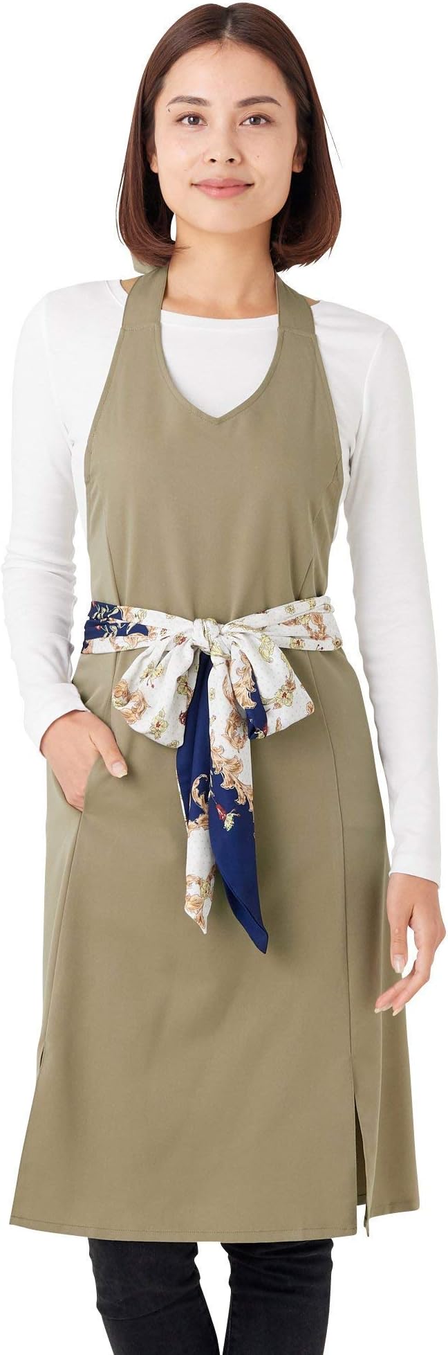 欲しいの Francfranc フルエプロン グレーベージュ フランフラン エプロン キッチン ダイニング Stgcenter Org