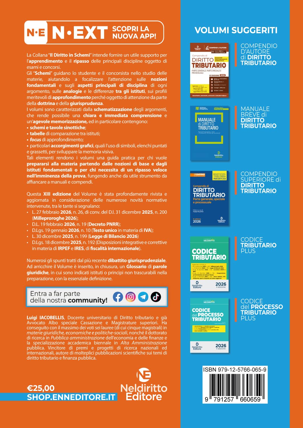 Schemi di diritto tributario 2026