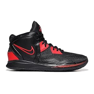 Amazon | Nike Kyrie 8 (Big Kid) Black/Red - GS Size 3.5
