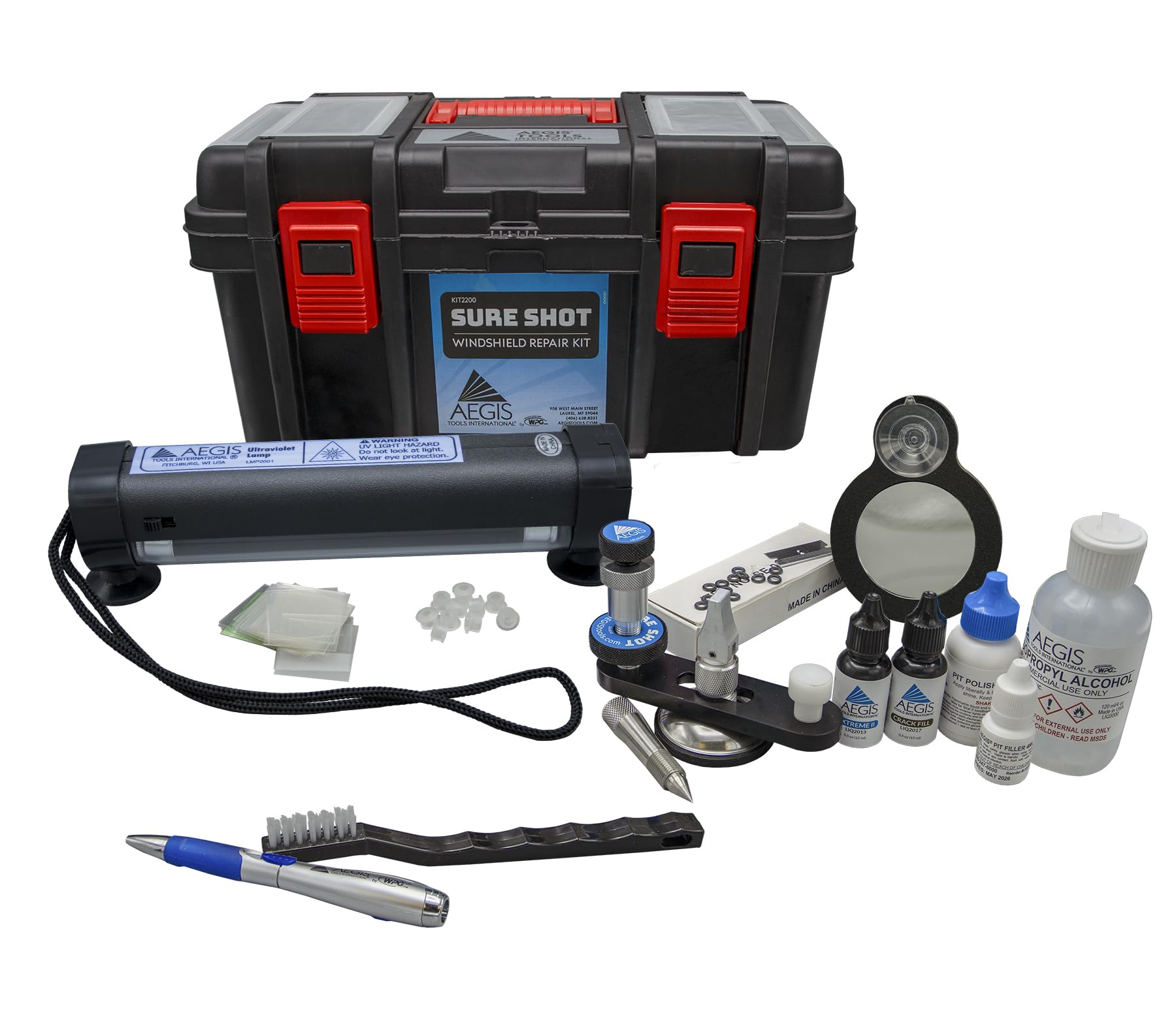 AEGIS Sure Shot™ Windshield Repair Kit (Apprentice Kit)