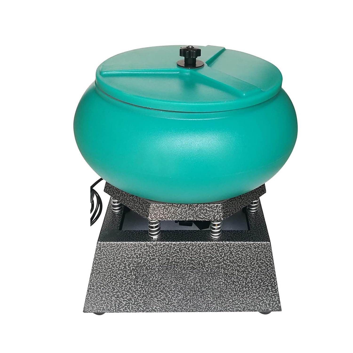 Fhrka Amber Stone Polishing Machine, Vibratory Tumbler Polisher, 17Inch Vibratory Rock Tumbler Bowl Tumbling Polishing Machine