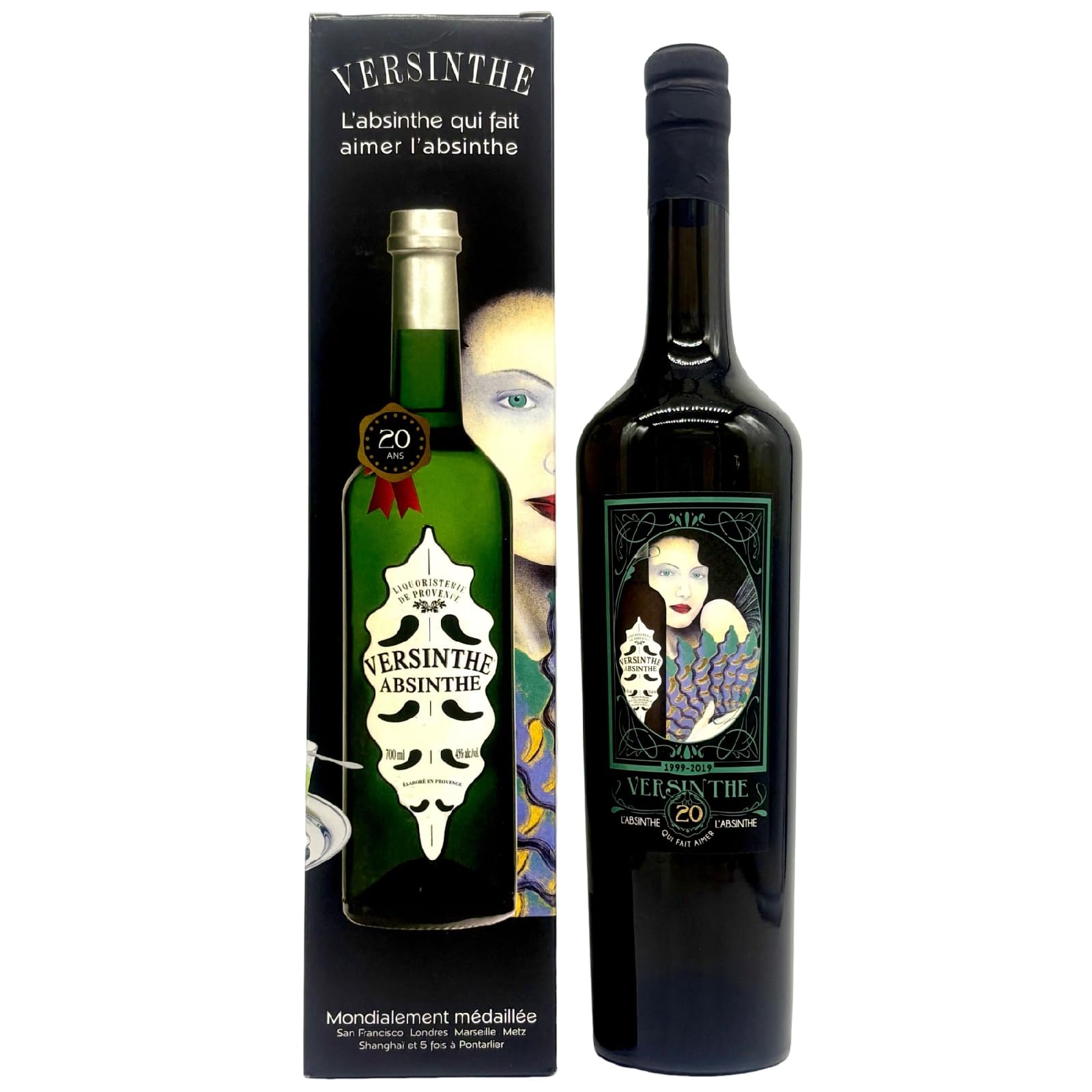 終売品アブサン【ヴェルサント・ラ・ブランシュ57%】500ml アブサン