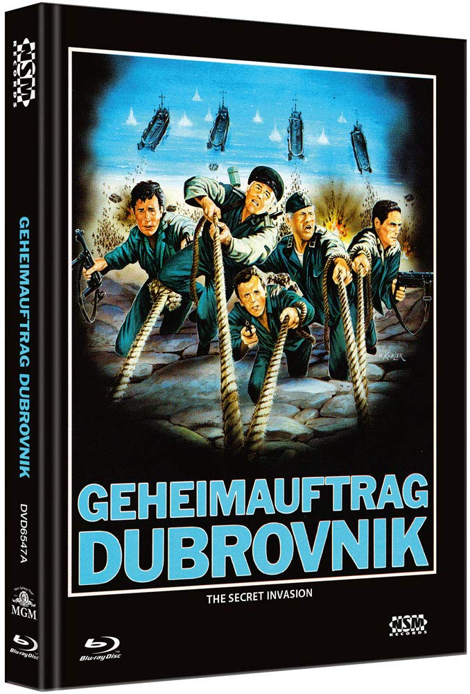 The Secret Invasion en Mediabook Cover A edición uncut combo Blu-ray DVD