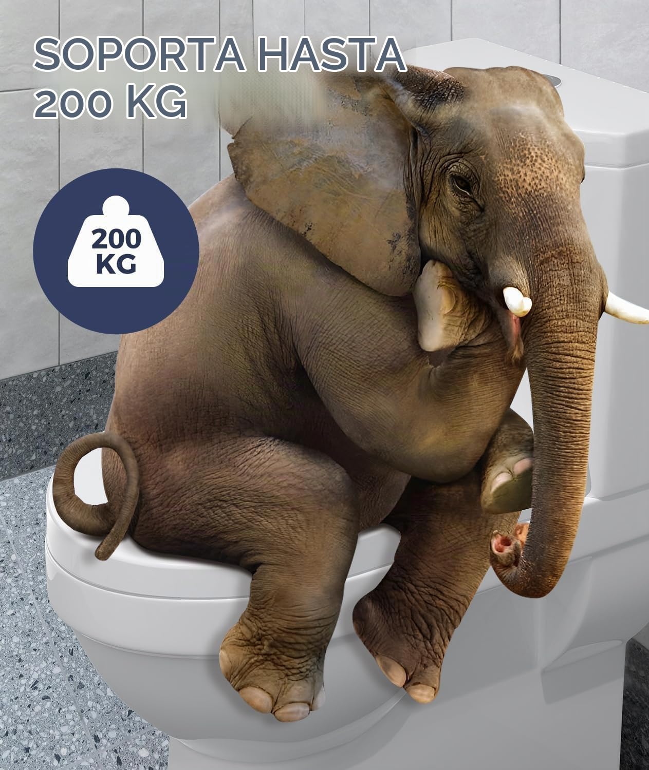 SAMODRA Tapa wc Universal Tapa Inodoro Universal Asientos para inodoro Asientos para WC Toilet Seat Tapa de Inodoro Asiento de Inodoro (Forma O)