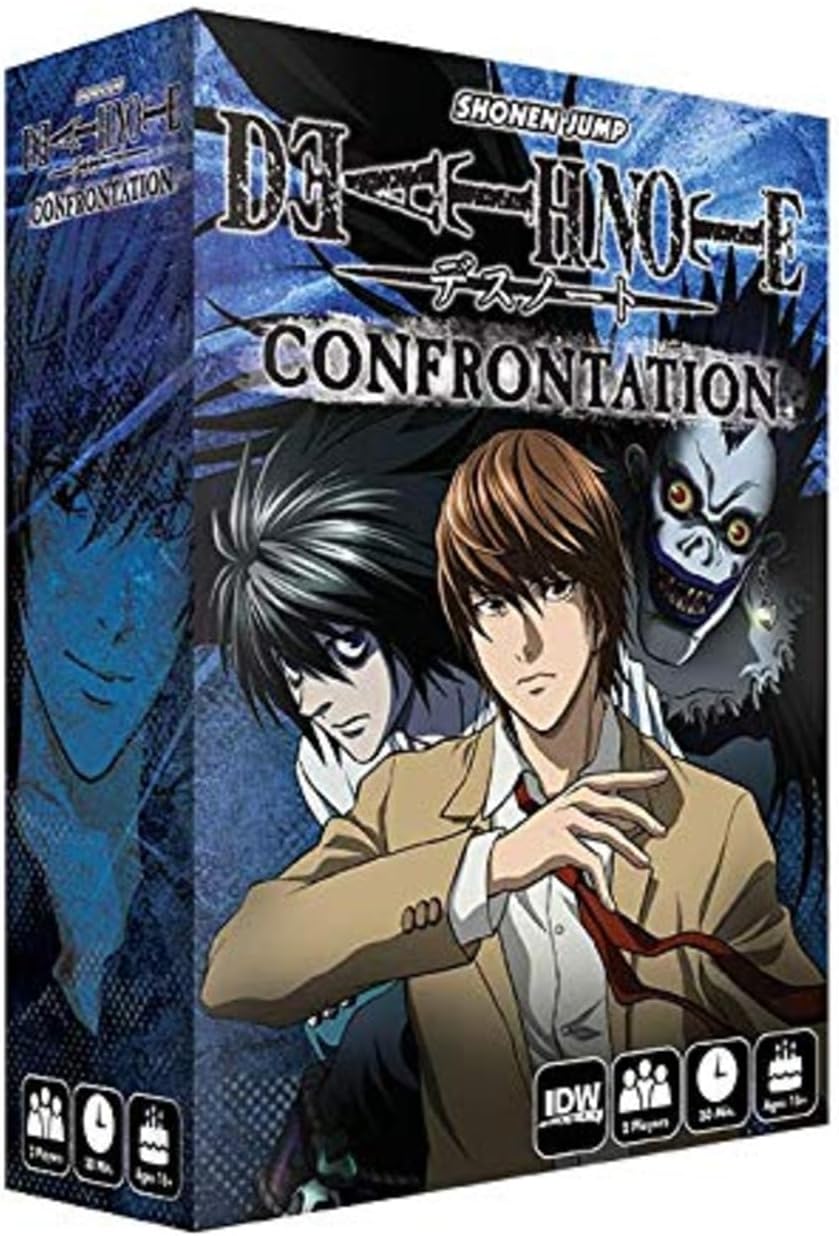 IDW Games APR180452 Death Note: Confrontation Strategy Board Game