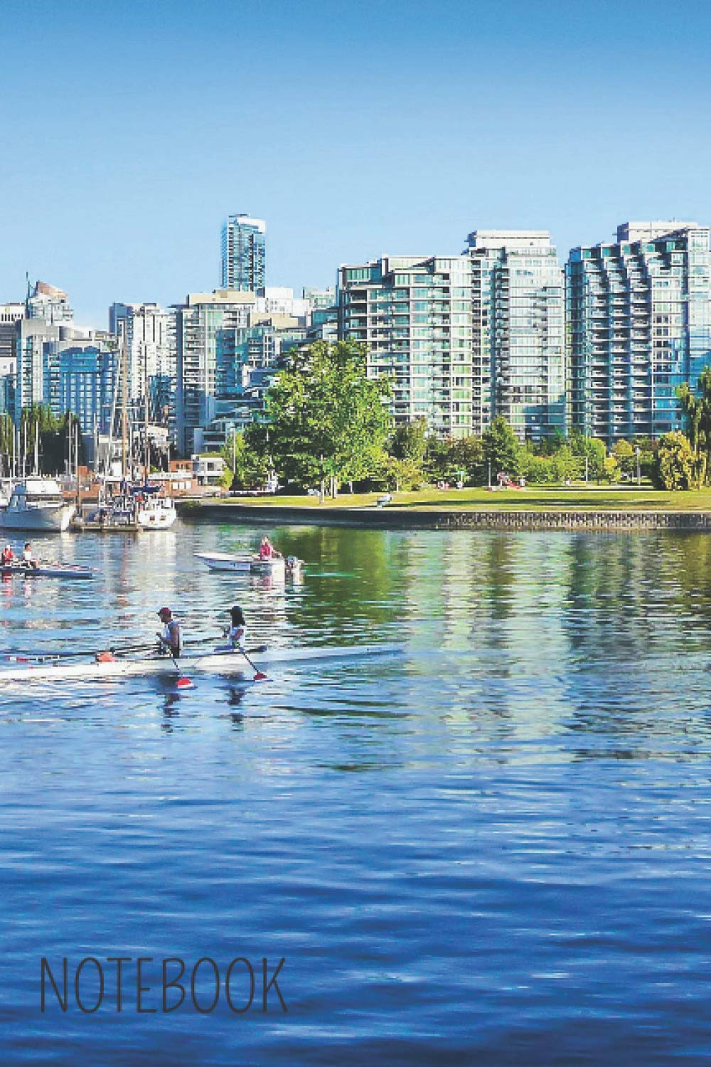 Vancouver Notebook: blank lined composition journal | Vancouver notebook | 100 pages