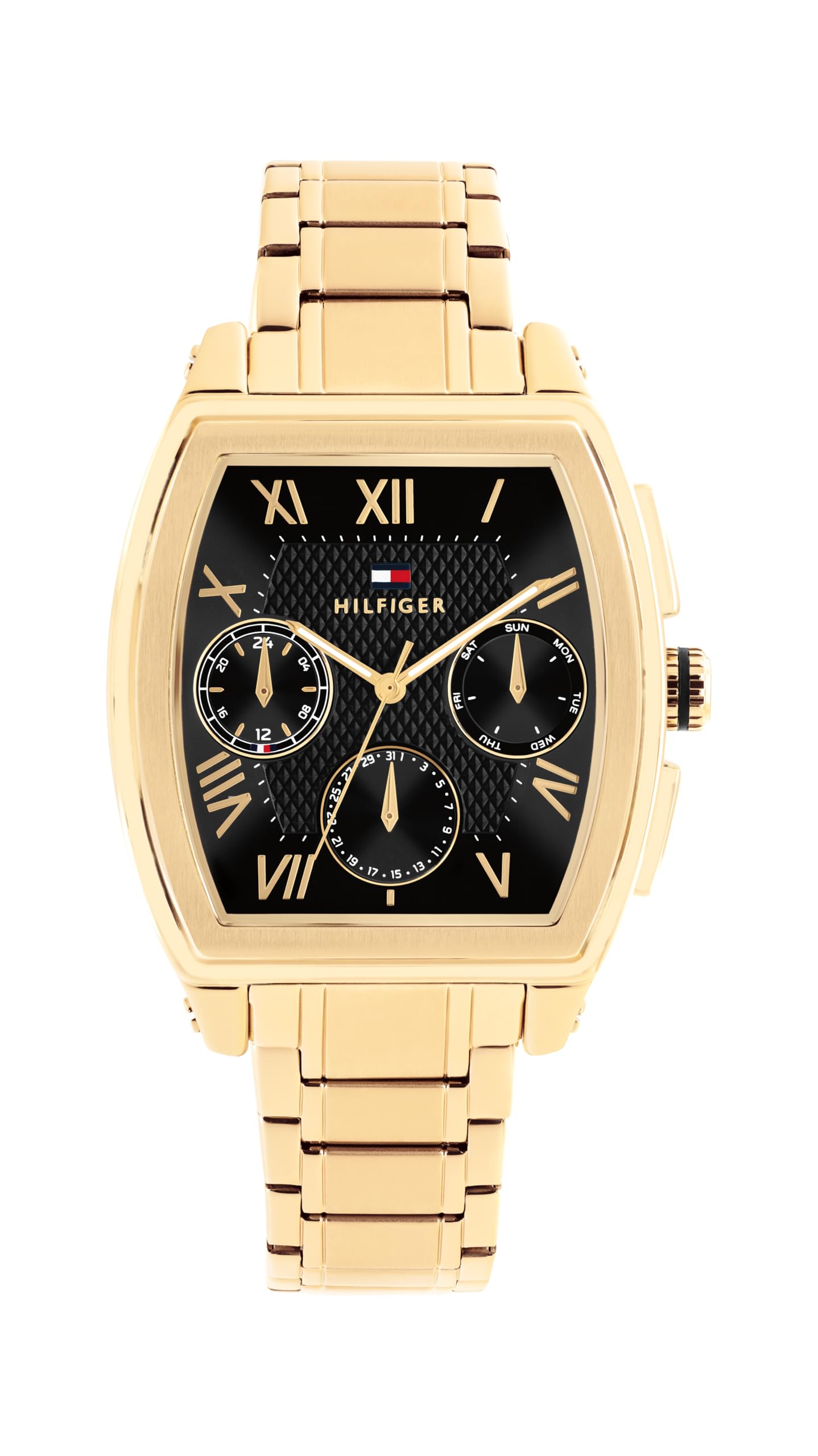 Tommy Hilfiger Men's Gold 30M Tone Bracelet Watch - W95446 1710764