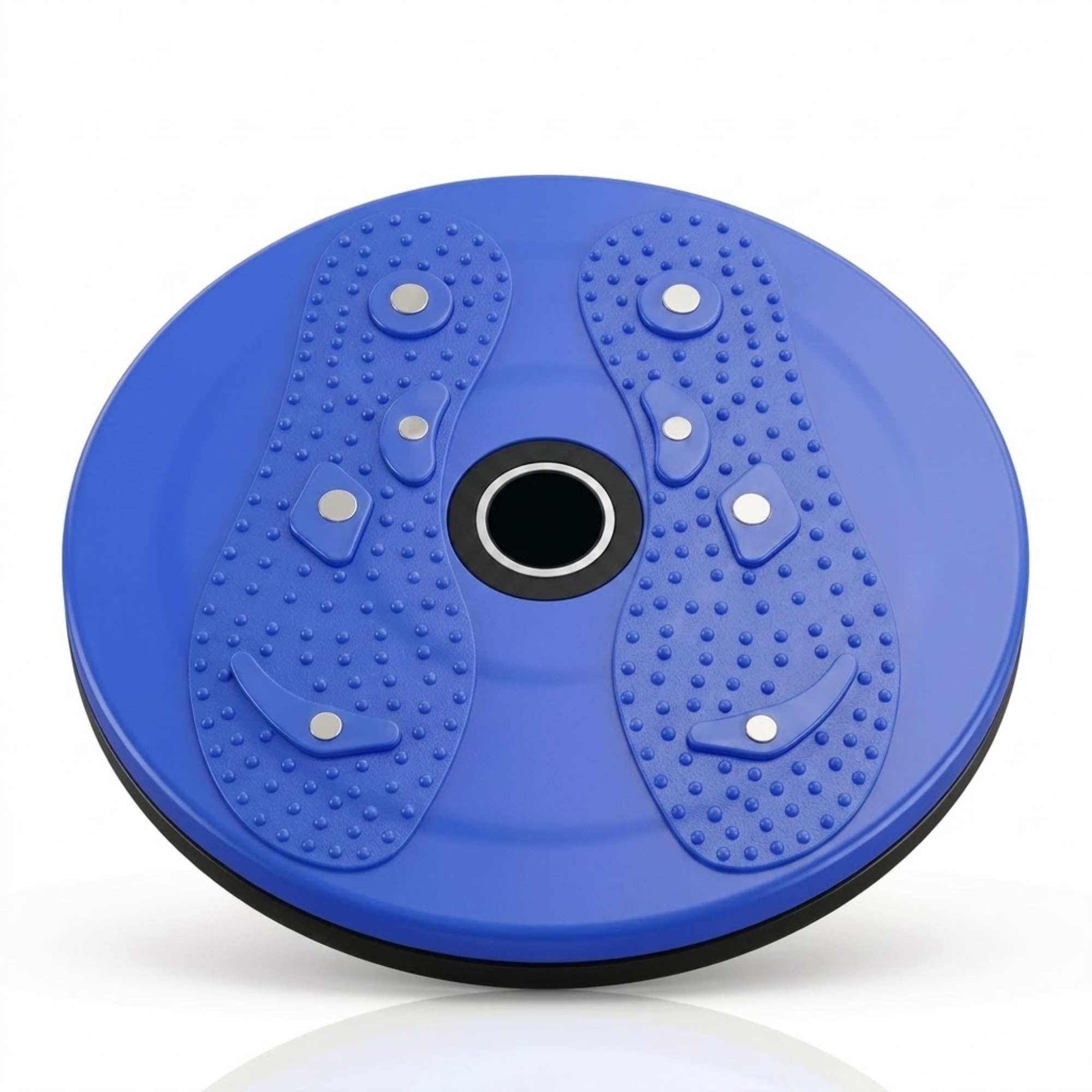 (3 years warranty) slim fit twister disc for waist exercise, rotating fitness balance board for core workout, home gym cardio training equipment for men and women, compact exercise twister