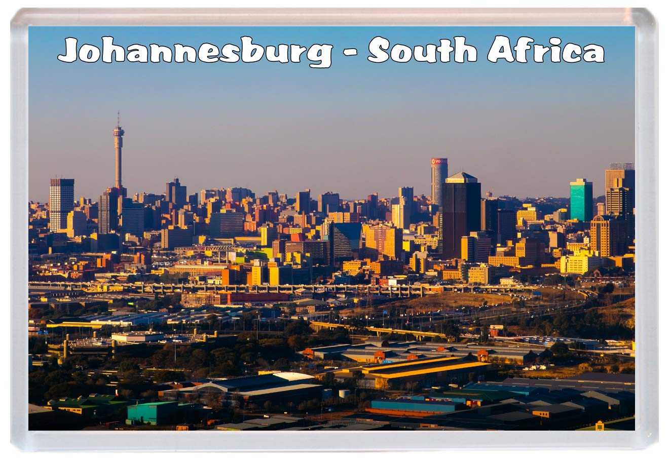 Baked Bean Store Green And Gold Johannesburg - South Africa- Jumbo Fridge Magnet/Magnets Bbsm2040