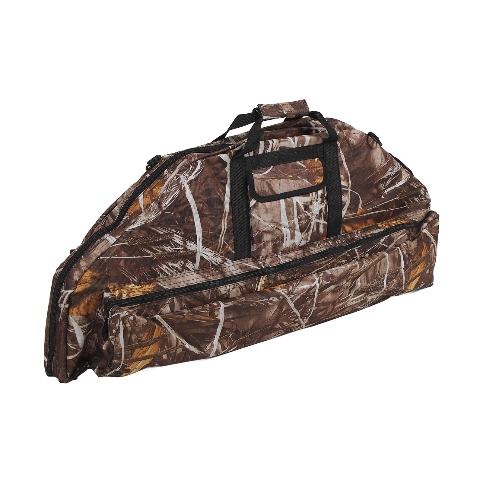 Borsa per Compound in Tela, Design Leggero da 95 Cm | Tasche multiple, tela resistente, cinghie regolabili, perfette per il tiro con l\'