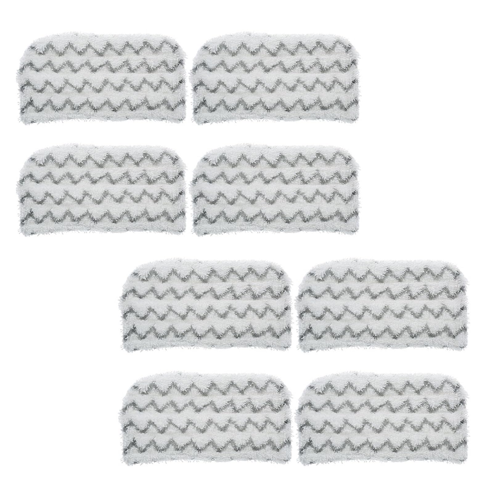 Vnakrny Upgraded Steam Mop Pads 6Pcs Steam Mop Pad Reusable