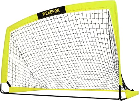 Soccer Goal 5 x 3.1 Portable Soccer Net with Carry Bag for Backyard Games and Training for Kids and Youth Soccer Practice, 1 Pack