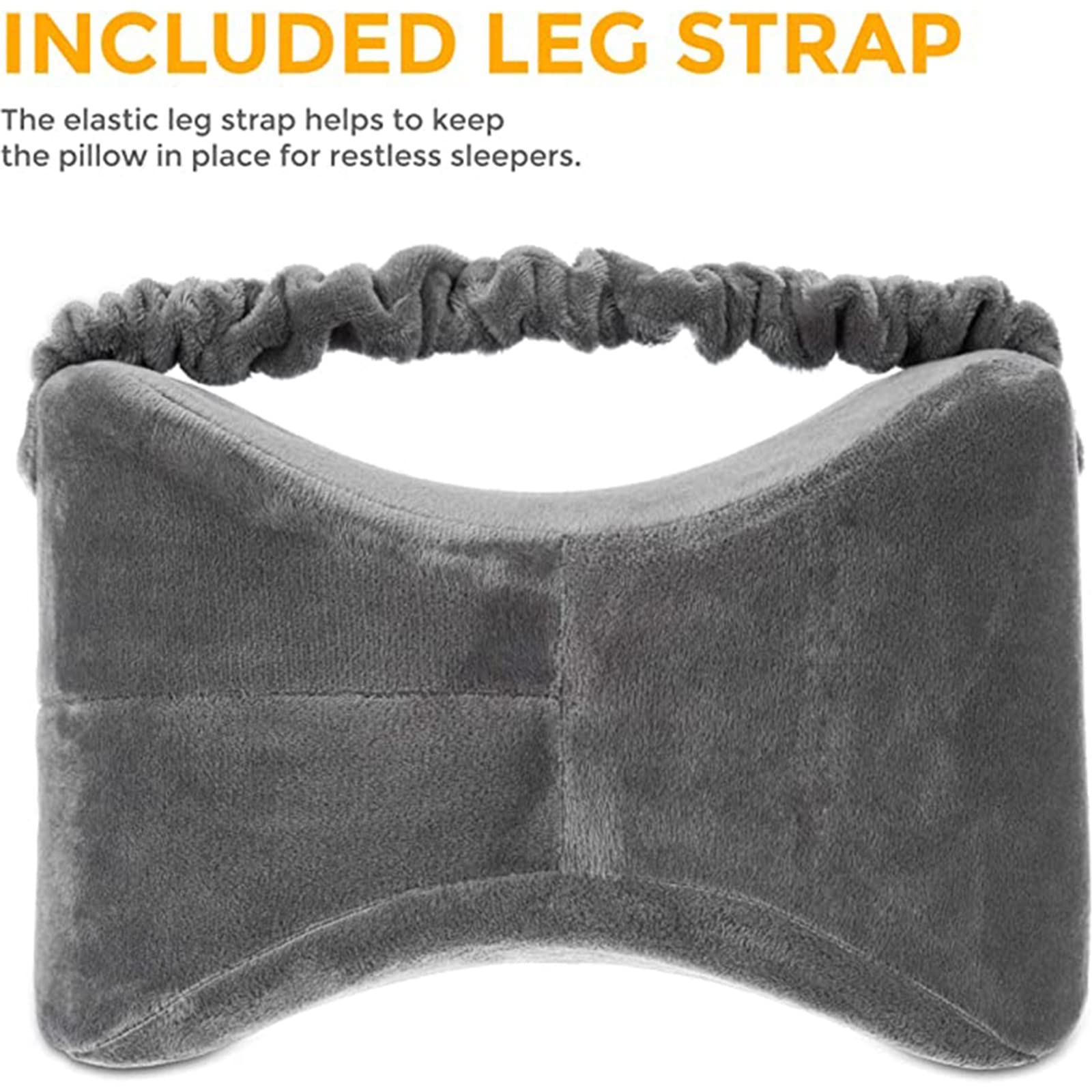 Cuscino Per Ginocchia In Memory Foam - Supporto Ortopedico Per Dormire Laterale, Sciatica E Lombare - Foto 10