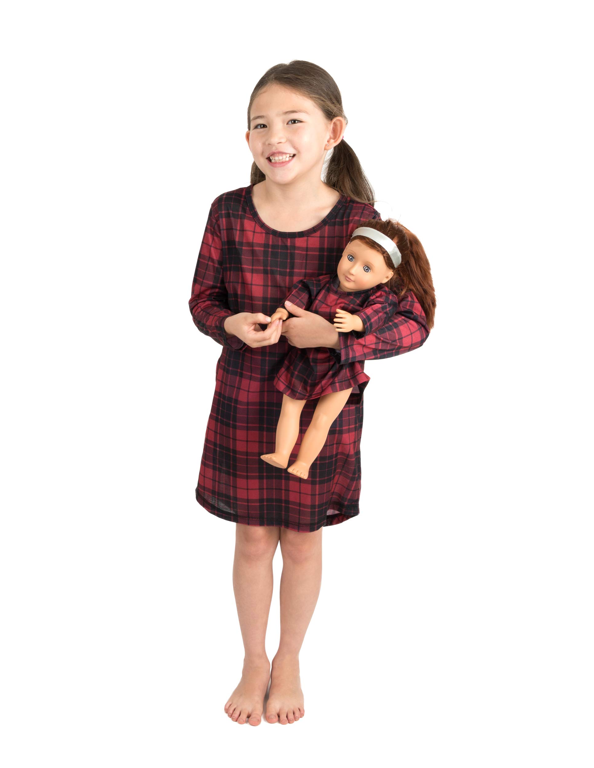 Leveret Matching Doll & Girls Nightgown Kids & Toddler Pajamas Unicorn Sleepwear (4-14 Years) *Fits American Girl Doll