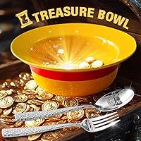Vista 2 de shiningsoul Ceramic Anime Style Straw Hat Ramen Bowl Set, Hammered Stainless Steel Fork & Spoon, Good ideal Gift Anime Merchandise for OP