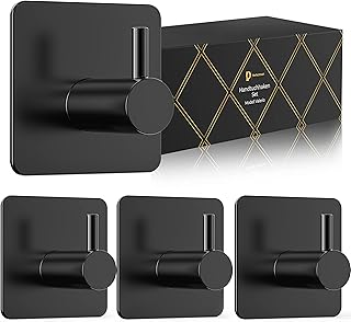 Sponsored You’re seeing this ad based on the product’s relevance to your search query.Learn more about this advertisement Perfectosan® Towel holder without drilling, adhesive hooks, Valerio model, hook, towel hook, bathrobe hook, pack of 4, 100% rust-proof