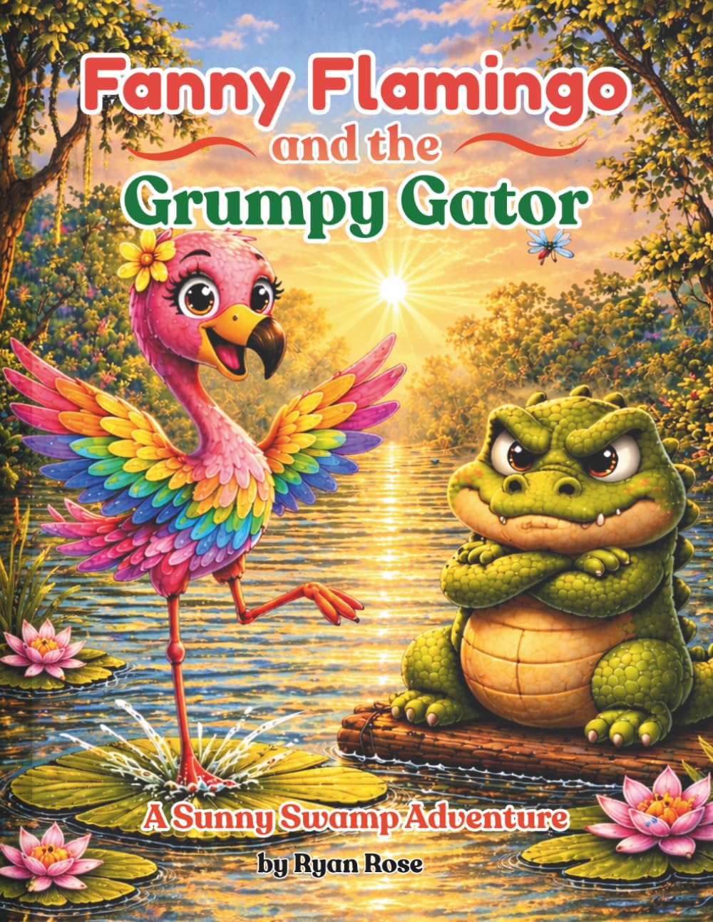 Fanny Flamingo and the Grumpy Gator: A Sunny Swamp Adventure