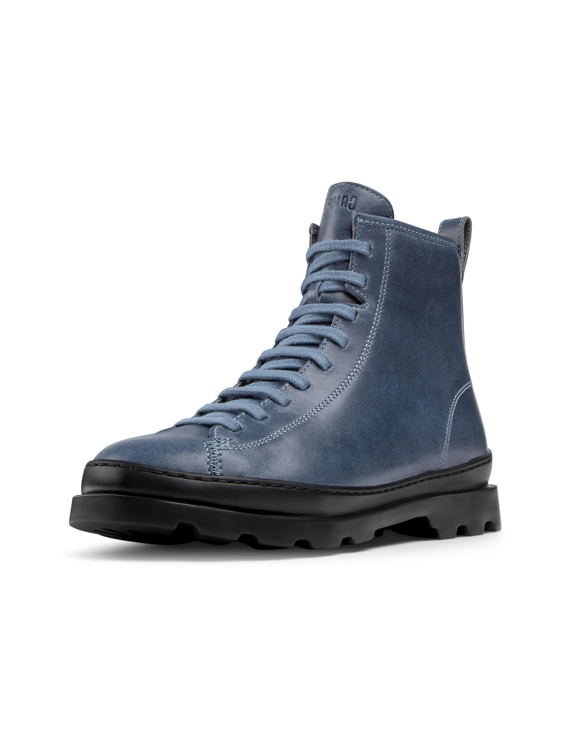 Camper Women's Brutus K400325Medium Lace Boot, Medium Grey 049, 4 UK