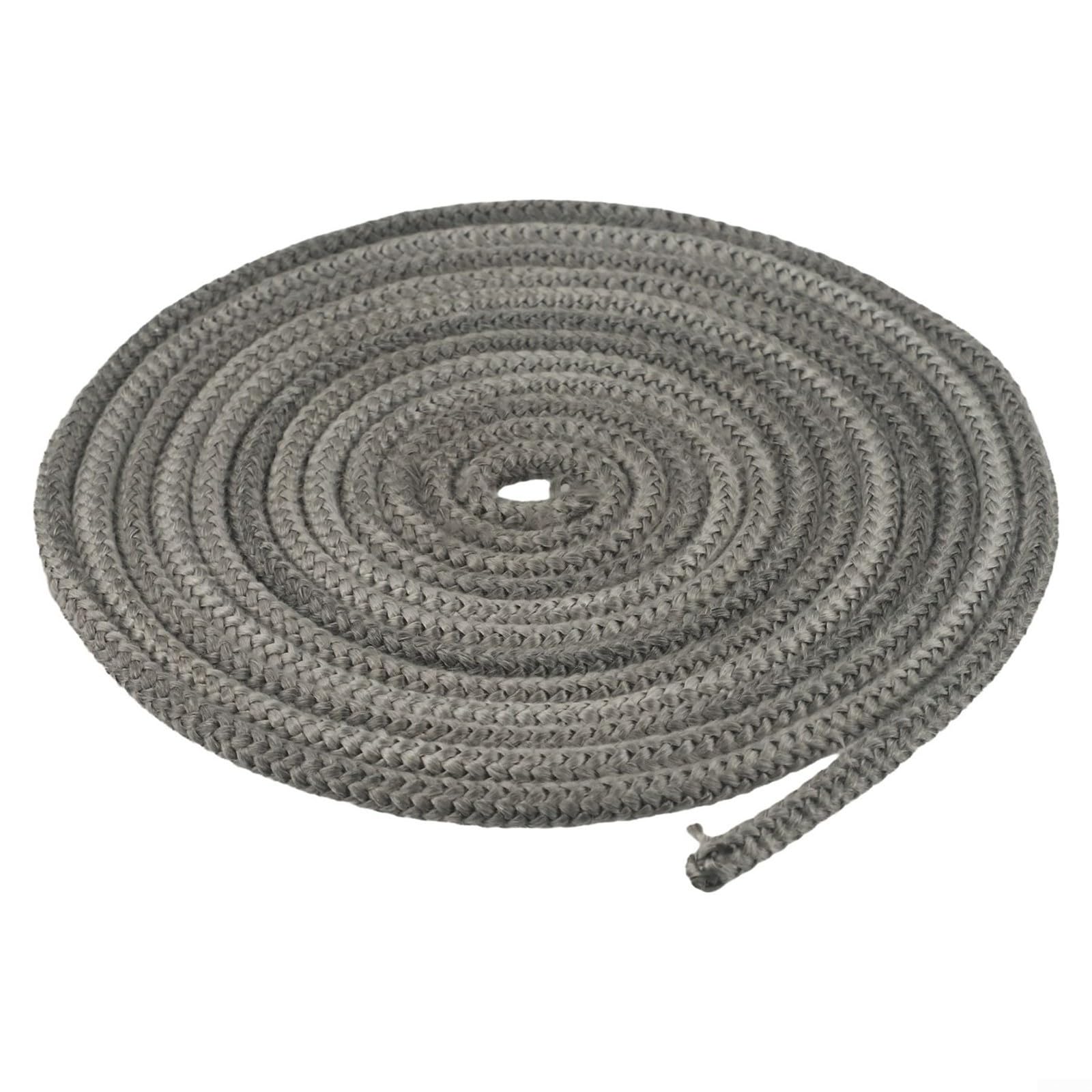 Corda per stufe/Wizard, Cavo for guarnizione della porta stufa in fibra di vetro nero, dimensioni multiple(8mm*4m)