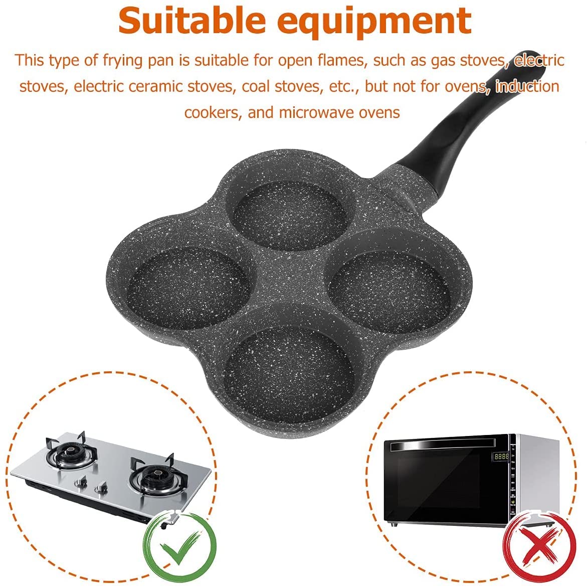 Amazon｜オムレツパン 鉄 パンケーキパン、卵のフライパン、パン