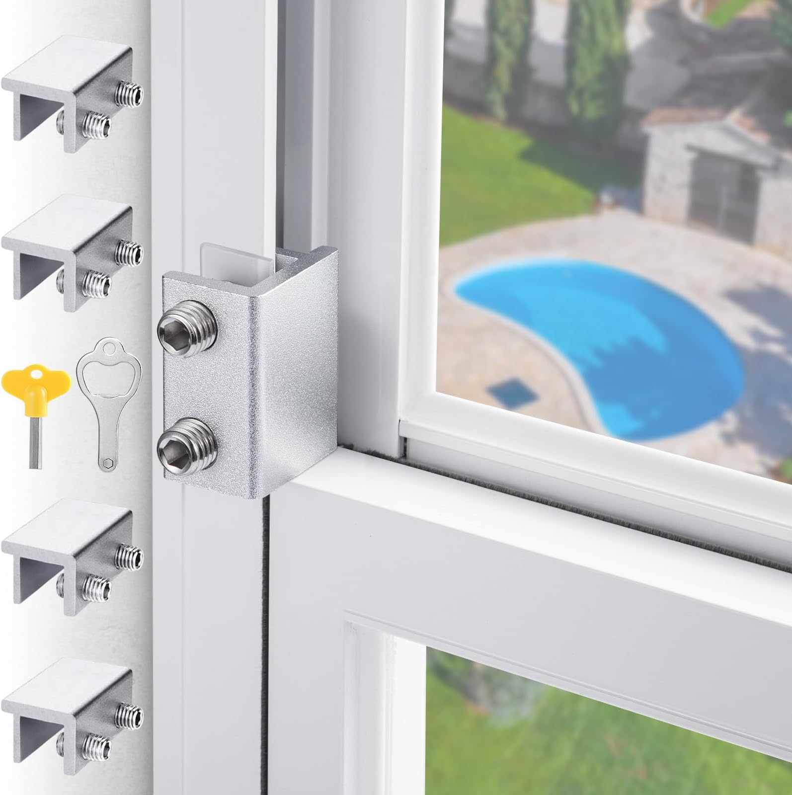 Window Locks for Up and Down Windows, Sliding Security with Keys ...