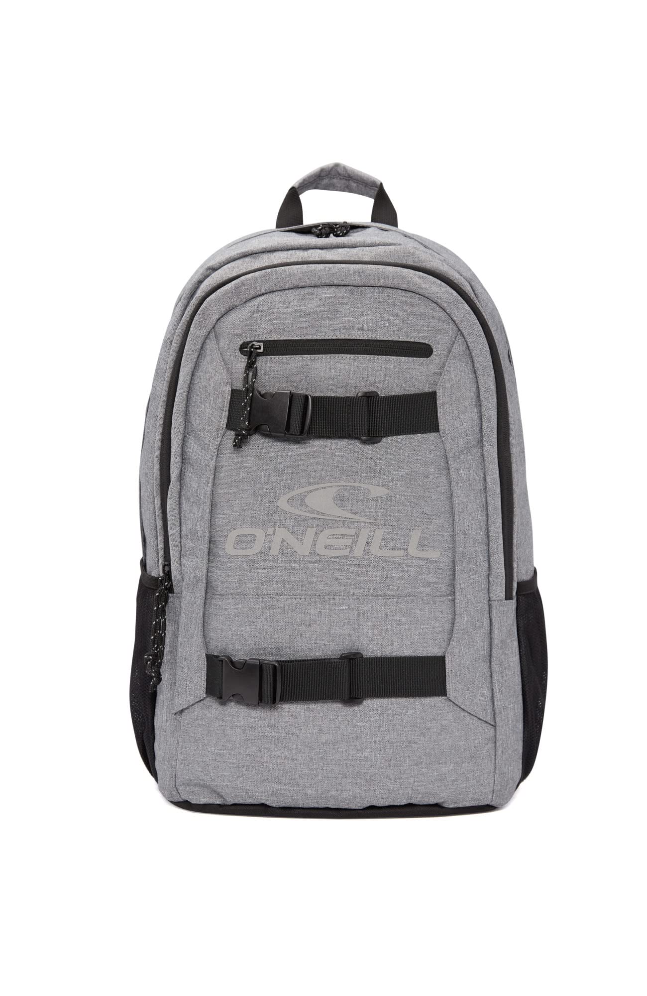 Oneill M Boarder Backpack I Grau - Verstellbarer vielseitiger Herren Rucksack, 30l, Größe 30l - Farbe Silver Melee
