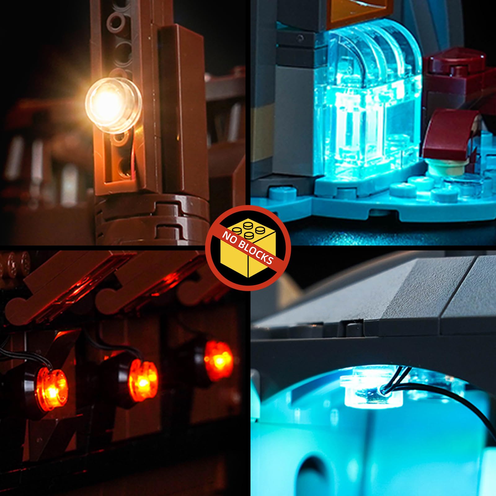 Juego de luces de mando a distancia compatible con Lego The Goonies 21363 (no modelo), juego de iluminación LED compatible con Lego 21363 The Goonies Bausteine modelo