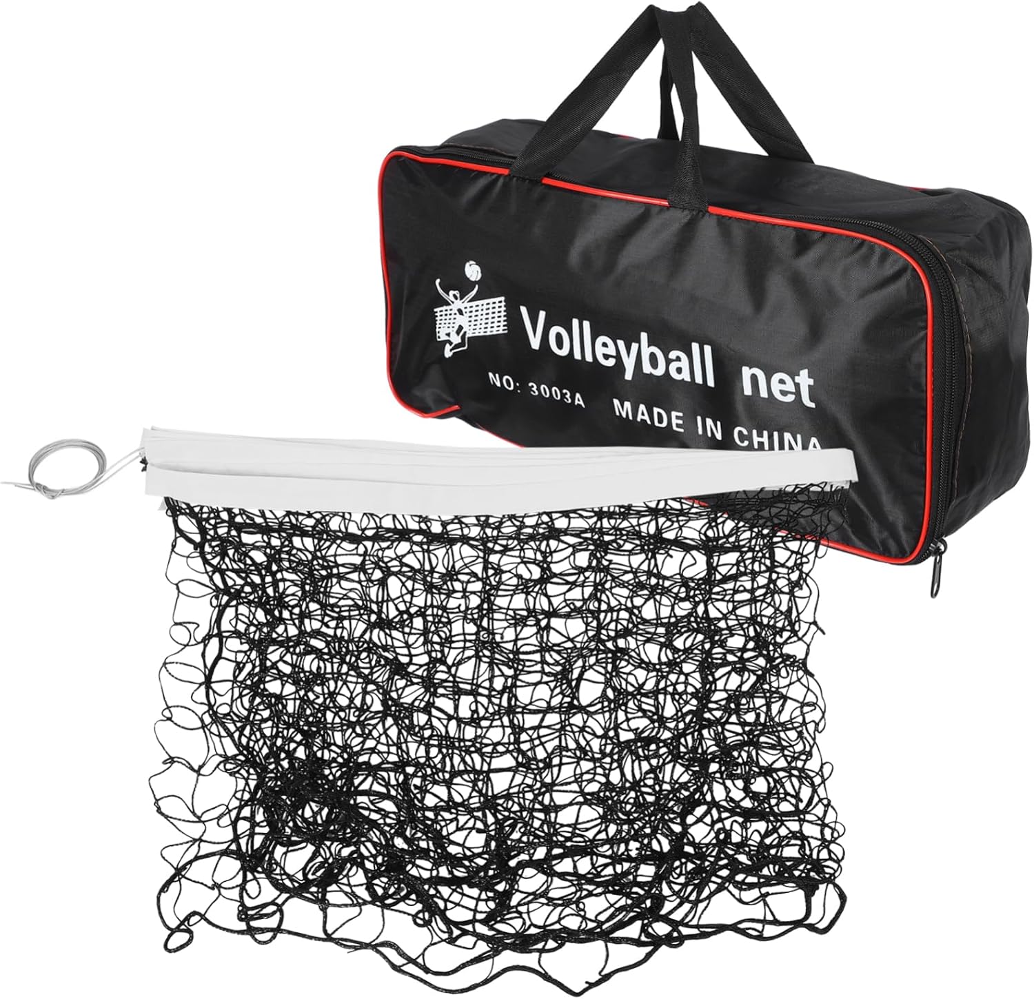 Portable Volleyball Net for Outdoor and Indoor Sports Lightweight and Easy Setup for Backyard and Beach Games Includes Carrying Bag for Family Fun